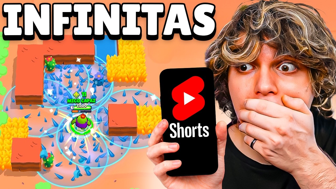 Probé SHORTS VIRALES de BRAWL STARS!