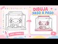 El dibujo de AJOLOTE más fácil que verás hoy ✨???? [Activa los subtítulos]