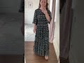 Boldly Blooming Dress Try On
