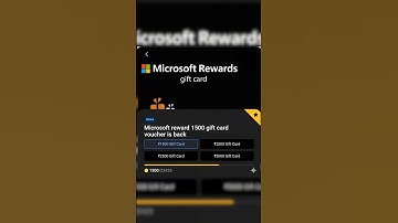 Microsoft reward🥇good news🤑 amazon 1500₹ gift card voucher is back 🤑 in stock #microsoftreward #bing