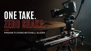 Precision Slider Moves on a Mitchell Mount | Proaim Flyking Precision Camera Slider