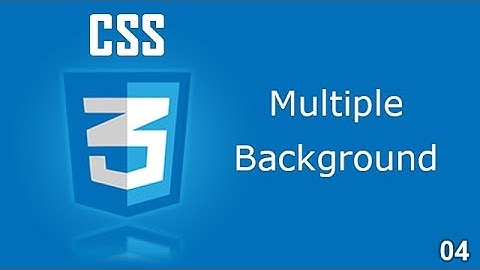 Multiple Backgrounds in webpage - CSS3 in Hindi/Urdu