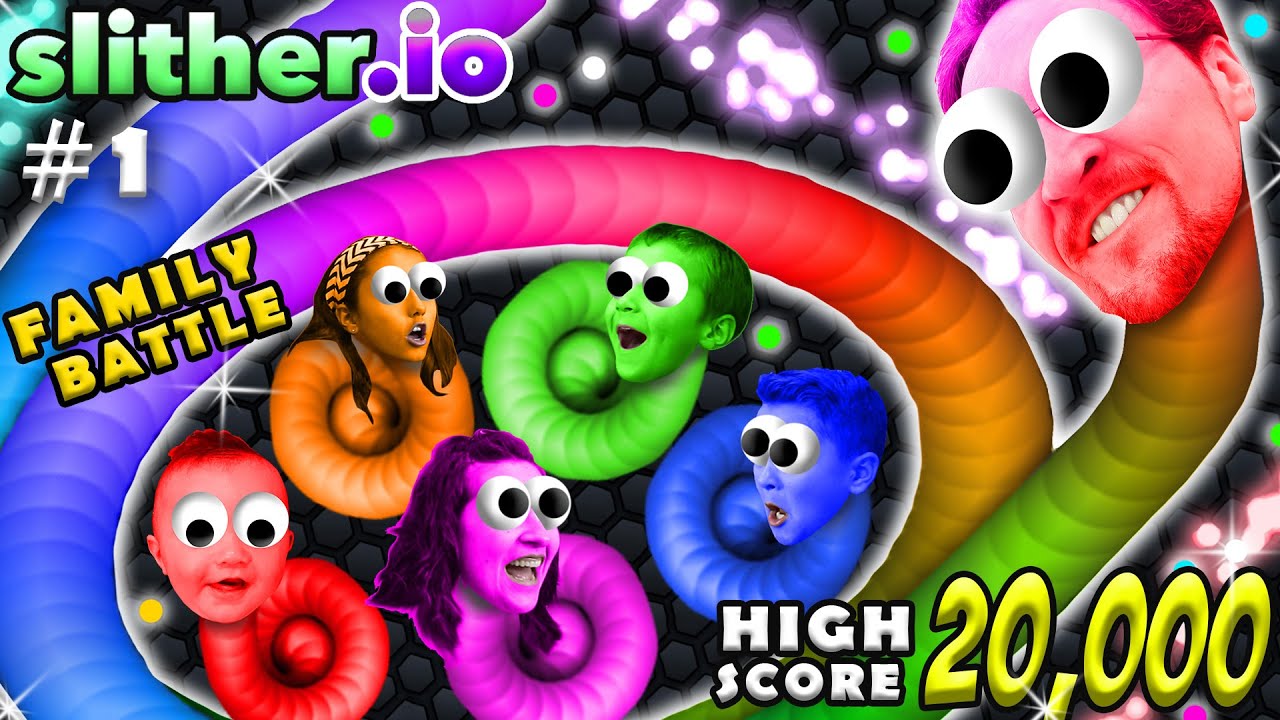 SLITHER.io #3- Epic RAGE Rages EPICALLY w_ RED FACE FGTEEV Duddy