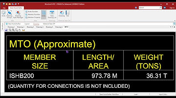 Steel auto drafter Staad pro Connect Edition