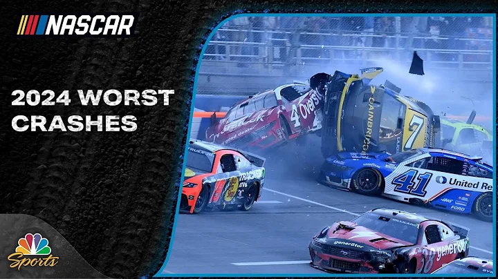 Worst crashes from the 2024 NASCAR Cup, Xfinity, and Truck Series season | Motorsports on NBC