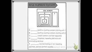 Numerical representations