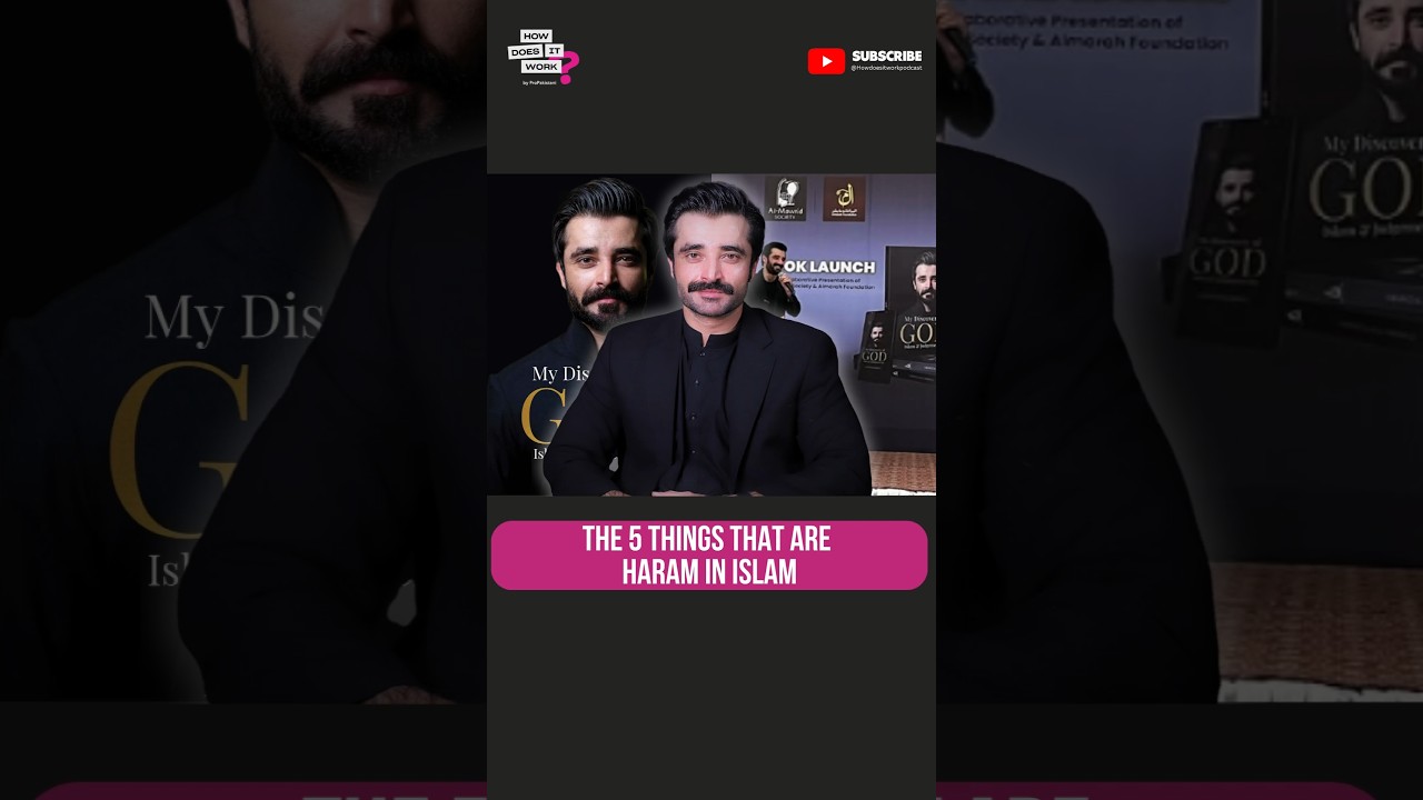 5 Things That Are Haram in Islam Ft. Hamza Ali Abbasi