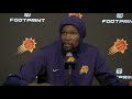Kevin durant talks beal injury  suns loss postgame interview