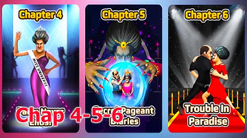 Scary Teacher 3D - ALL CHAPTER (4, 5, 6) - All Levels Unlocked Gameplay (Android, ios )