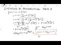 ICC2 (1) 20 - Exemplos de análise de recorrência: parte 3 - n log n e exponencial