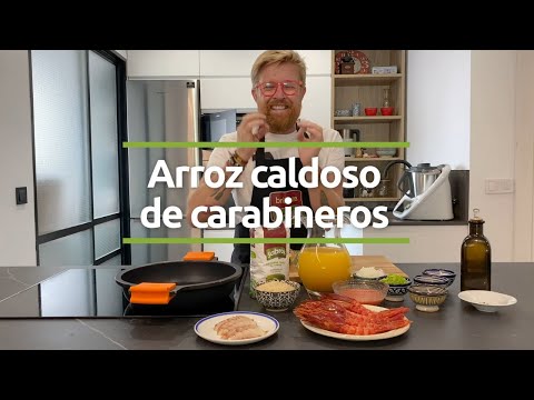 Arroz Sabroz caldoso de carabineros