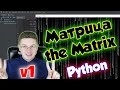 МАТРИЦА на Python [Pygame+Random] / v1