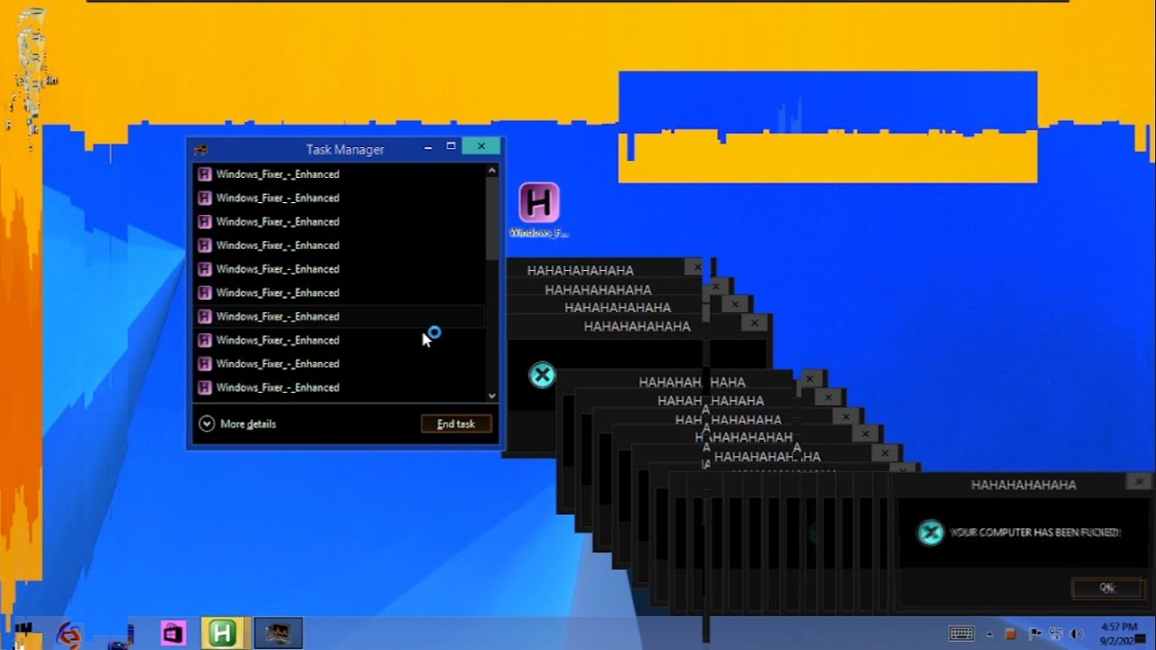 The Windows Fixer virus VS Windows 8 1 Pro - YouTube