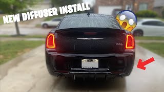 INSTALLING A NEW DIFFUSER ON MY HEMI CHRYSLER 300