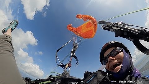 Newbie Paramotor Pilot goes to SIV Course - Full stalls!