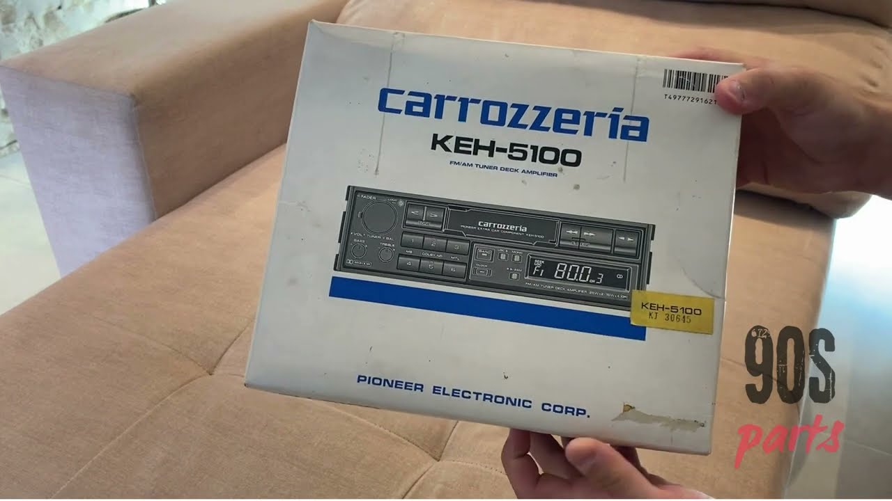carrozzeria KEH-5100 カセットデッキ Unboxing Carrozzeria KEH-5100 @90sparts - YouTube