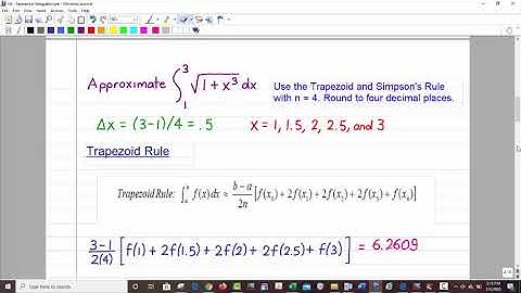 MATH 2414 - Numerical Integration