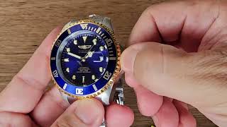 ⌚🟢 Rolex Homage, meet the two-tone Invicta Submariner 34042 🟢⌚