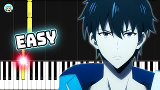 [full] Solo Leveling Ep. 6 OST - "DARK ARIA ＜LV2＞" - EASY Piano Tutorial & Sheet Music