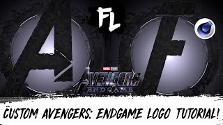 Avengers: Endgame Custom Logo Tutorial! | Film Learnin