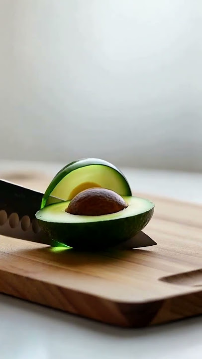 Cutting Glass Avocado ASMR 🥑 #ai #aiart #asmr #glasscutting #satisfying #asmrsounds