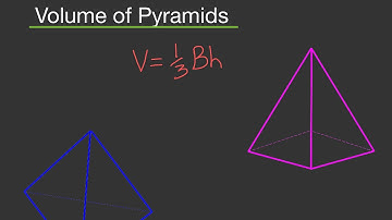 Finding Volume of Pyramids