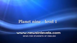 Planet nine - level 1