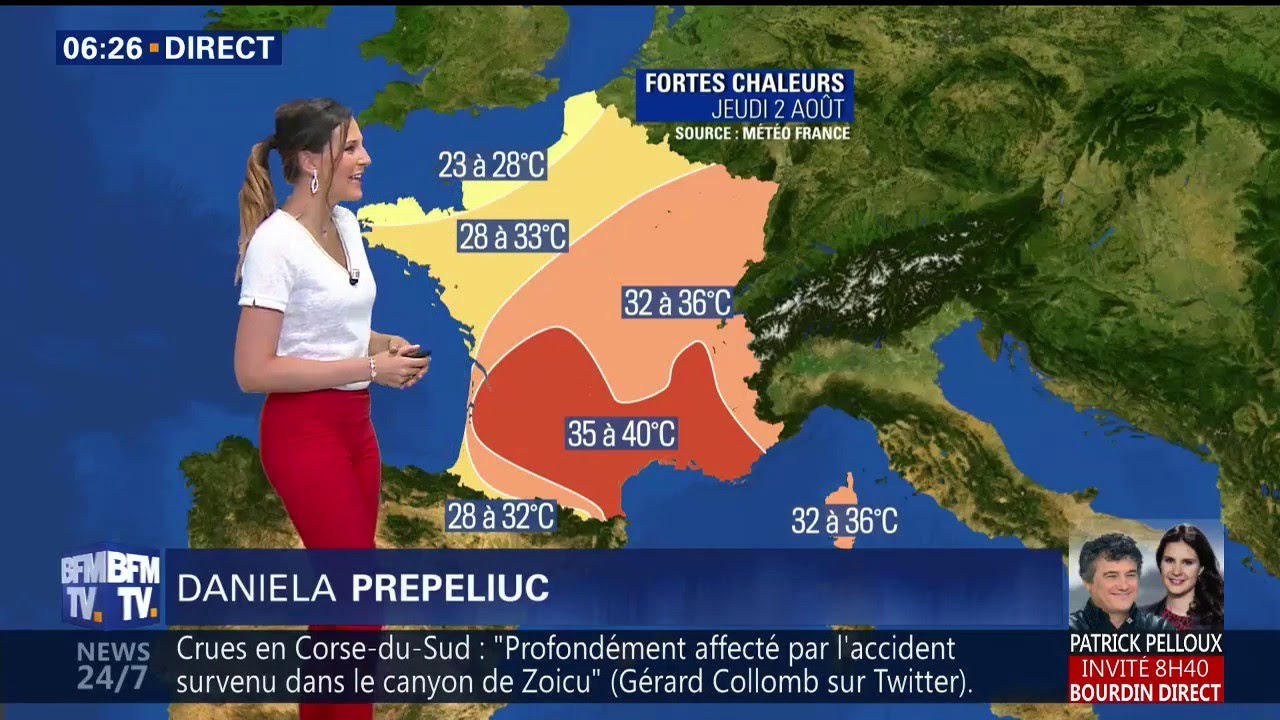 Jusqu'à 40°C dans le sud ce jeudi: la canicule se poursuit en France ...