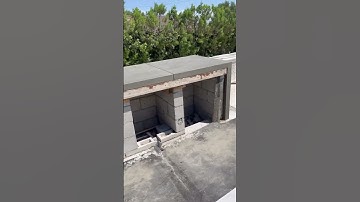 Have you seen a better looking bbq island? 🔥 #concrete #construction #landscape