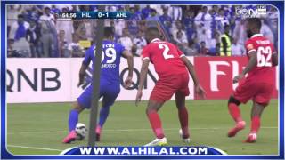 ملخص مباراة الهلال والأهلي الإماراتي 1-1 - ذهاب نصف نهائي دوري أبطال اسيا