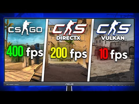 СКОЛЬКО FPS В CS2? РАЗНИЦА DirectX и Vulkan ? (Gtx 1060 + i5-4590)
