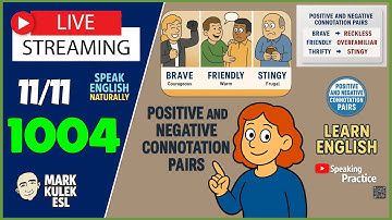 Learn English → LiveStream English Class with Mark Kulek ESL