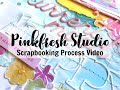 Scrapbooking Process #687 Pinkfresh Studio / Current Mood