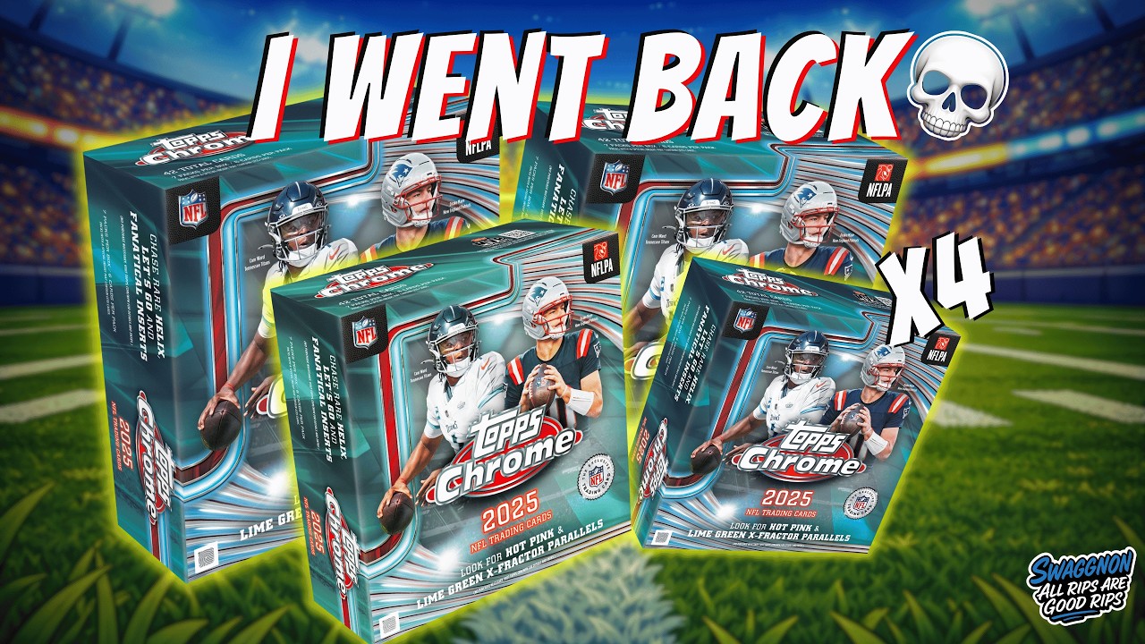 I Hunted NEW Topps Chrome Mega Boxes at 5 Stores… Here's What