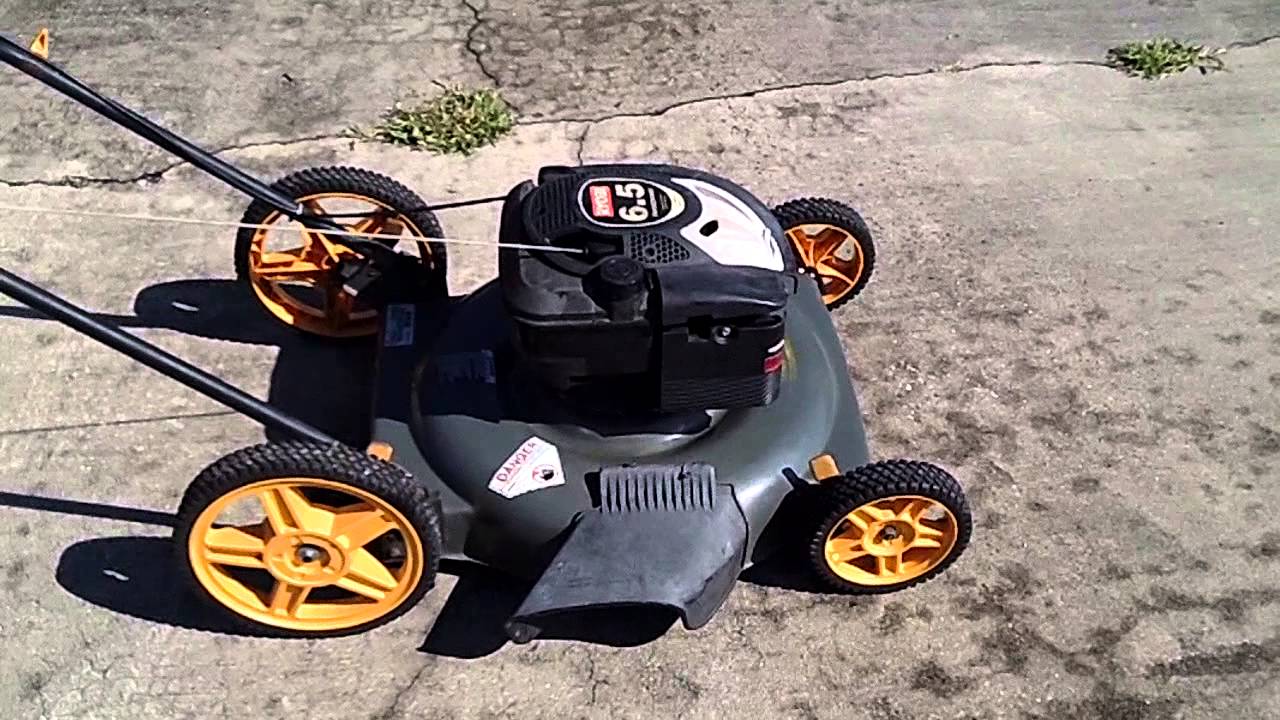 Ryobi/Poulan 22" 961160002 02 Running YouTube