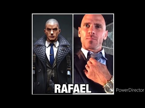 شخصيات فري فاير في الحقيقه Rafael جوني الاصلع