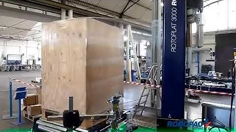 ROTOPLAT 3000HD Rotating table stretch wrapping machine