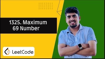 1323. Maximum 69 Number | Maximum 69 Number leetcode | Problem Solving with Pratap | #1