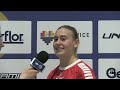 2022 WU19 WFC - Interview - DEN #19 Lea Habersatter