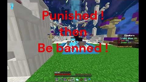 【 Hacker 】EggWars Mega Cubecraft Kill-Aura Anti-KB Auto-Bridge Mass destruction Minecraft bedrock