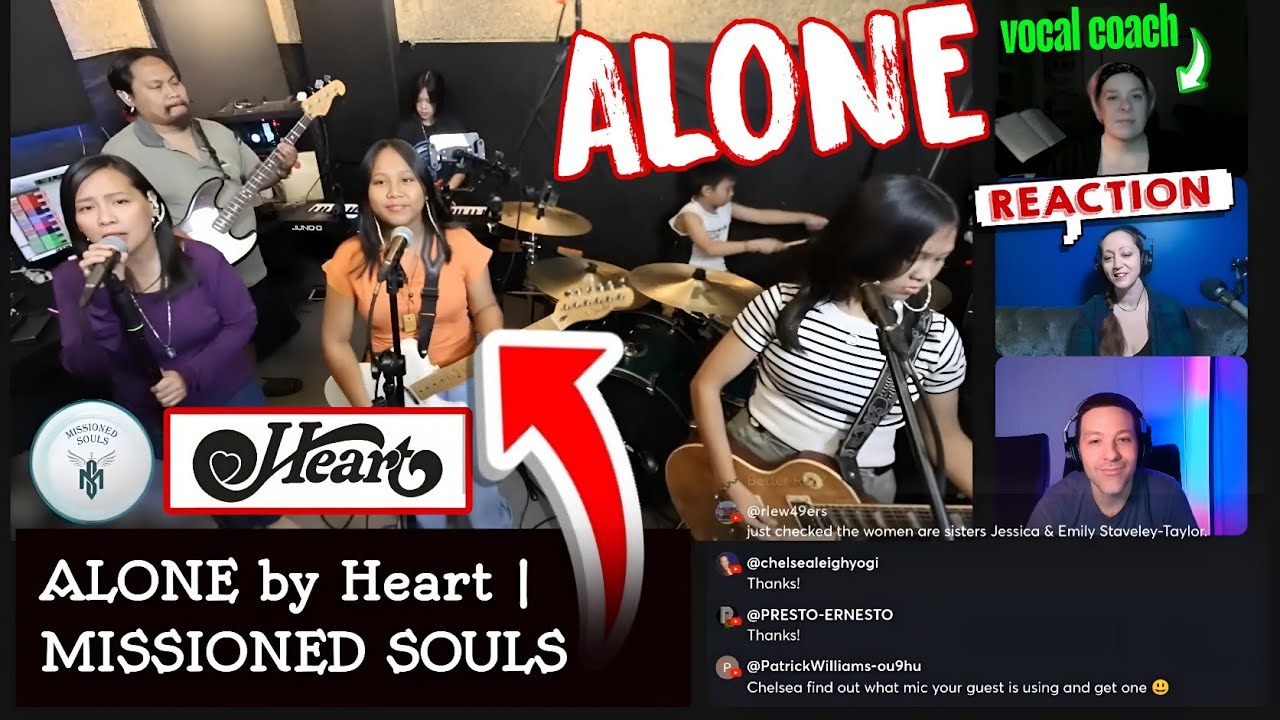 ALONE от Heart | MISSIONED SOULS [РЕАКЦИЯ] ШРЕД И ШОУТ