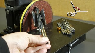 The secret to sharpening drill bits in 30 seconds for beginners