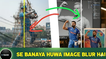 Gemini Nano Banana BLUR FIX! 🤯 Free Prompts for VIRAL HD Images (Full Tutorial)