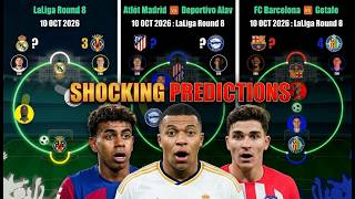 La Liga Round 8 Predictions Went Horribly Wrong... 💀 Barcelona ft. Real & Atletico Madrid