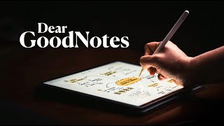 The BEST iPad NoteTaking App - A Letter to GoodNotes