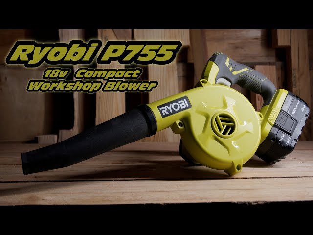 RYOBI ONE+ 18V Cordless Compact Workshop Blower (Tool Only) P755