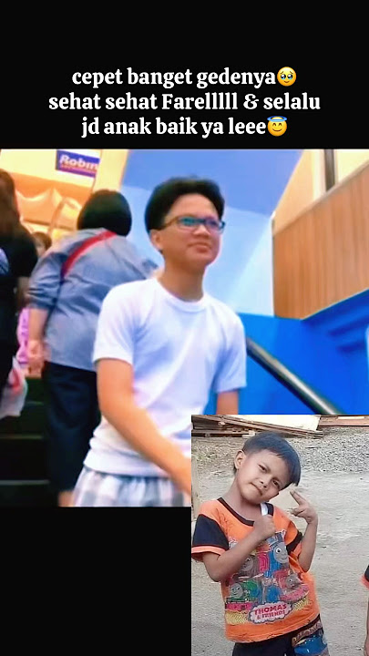 entah klu liat farel sllu trharu,liat dia udah gede remaja aja terharu yaolo melow bnget sih macan🥹