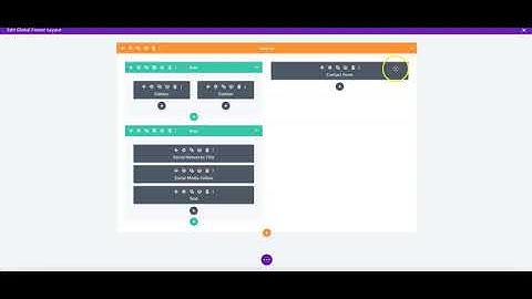 Divi Classic Agency Default Footer Editing
