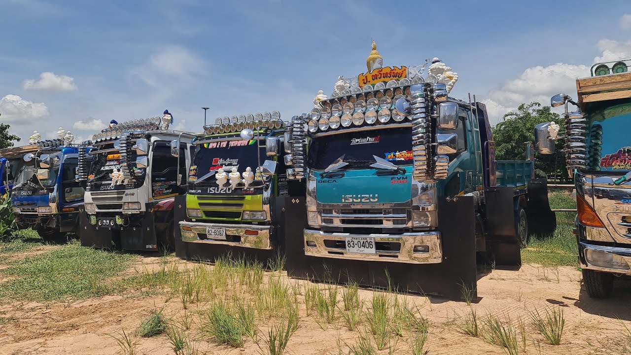แต่ล่ะคันมีแต่คันโหดๆ สายบุญเมืองรัตนบุรี Dump Truck