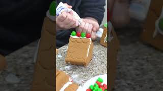 Make some UGLY Gingerbread houses! #Christmasdiy #Funtraditions